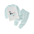 Autumn/winter kids' underwear set - baby pure cotton thermal underwear, pajamas, loungewear - wholesale children's clothing