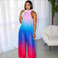 Amazon fashion women's sleeveless halter gradient loose jumpsuit - new summer  collection (us & europe)