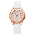 Trendy korean style quartz watch for women - elegant wristwatch with silicone strap - wholesale student watches