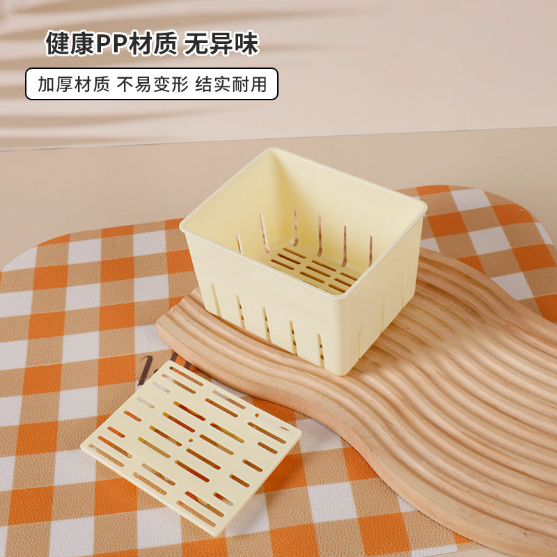 tofu mold plastic box kitchen for home homemade tofu basket special plastic box pressed water tofu grinding tool