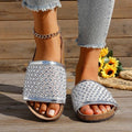 summer new arrival: plus-size chunky sole slides for women (sizes 36-42). wholesale available. dropshipping to  &