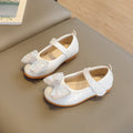 Girls' princess shoes - spring/autumn  new collection - soft sole leather shoes with bow detail - stylish toddler & baby shoes - chic children's single shoes