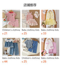Kids clothing  cross-border new arrivalfashion spring & fallgirl cherry pattern white vest shorts