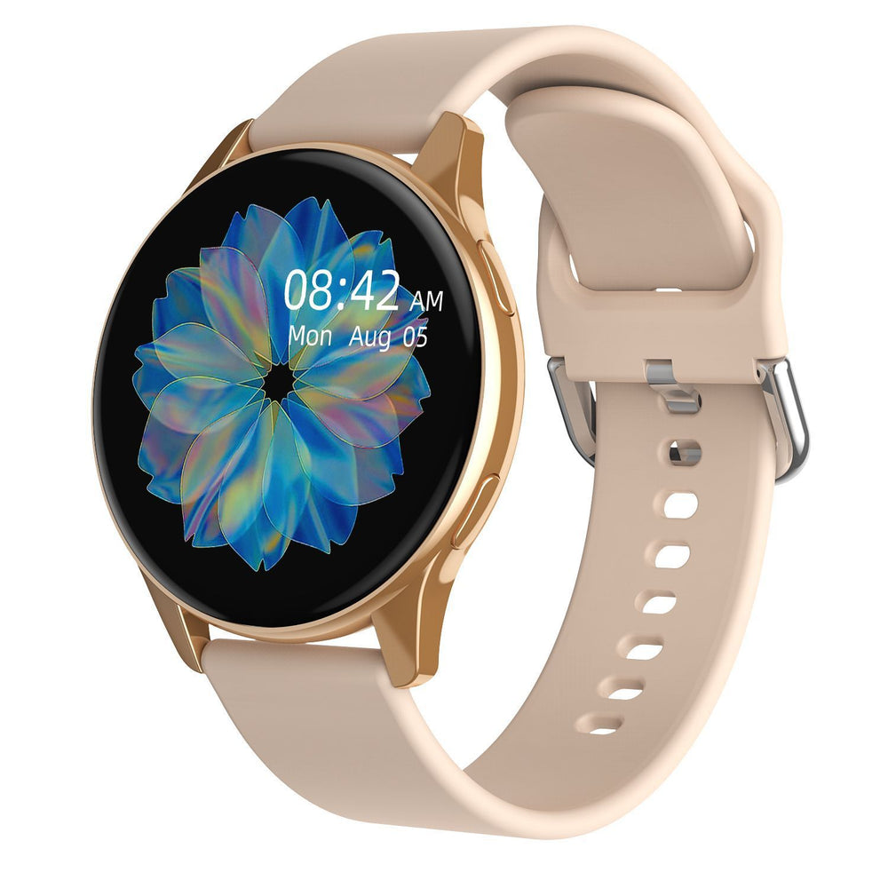 New product t2pro 1.28inch amoled round screen new smart watch pedometer heart rate blood oxygen call touch screen