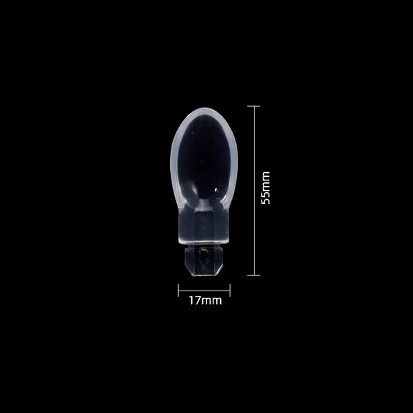 Source factory, children's feeding tableware, baby silicone spoon, baby soft head spoon, baby spoon head accessories