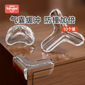 Airbag-style clear corner protectors for kids - anti-collision, anti-bump, protective angles for coffee tables and furniture - soft-packed pvc corner guards, l-shaped