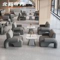 Accessible luxury reception negotiation table and chair negotiation table and chair combination office sofa commercial shop robot pistol sofa chair