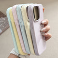 Heart-shaped tpu side phone case for iphone 17 pro, apple 16, full coverage drop protection, lens fully enclosed
