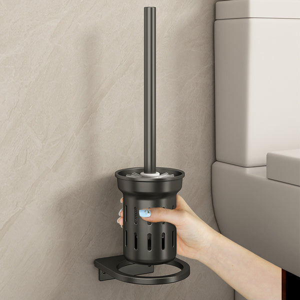 Toilet brush wall rack Household no dead ends Washing toilet brush Bathroom toilet toilet toilet cleaning Artifact rack