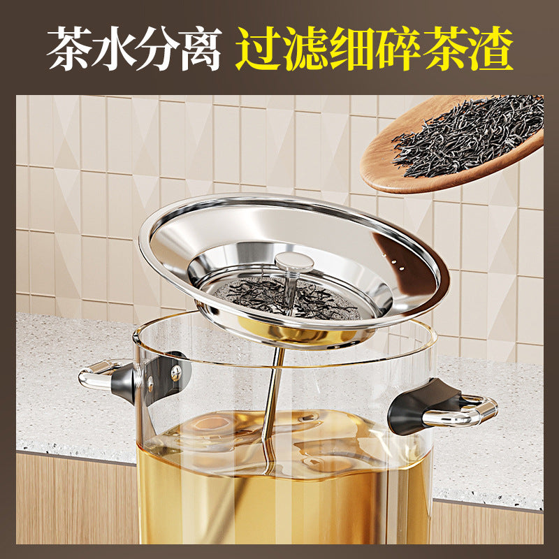 Smart tea brewing bucket, restaurant, large-capacity thermal insulation bucket, commercial fully automatic separates brewing machine, fruit tea bucket, milk tea bucket