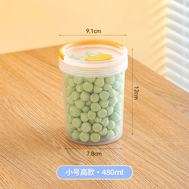 Kitchen Portable Food Sealed Jar Oat Cup Classification Baby Baby Supplementary Food Box Plastic Portable Transparent Storage Box