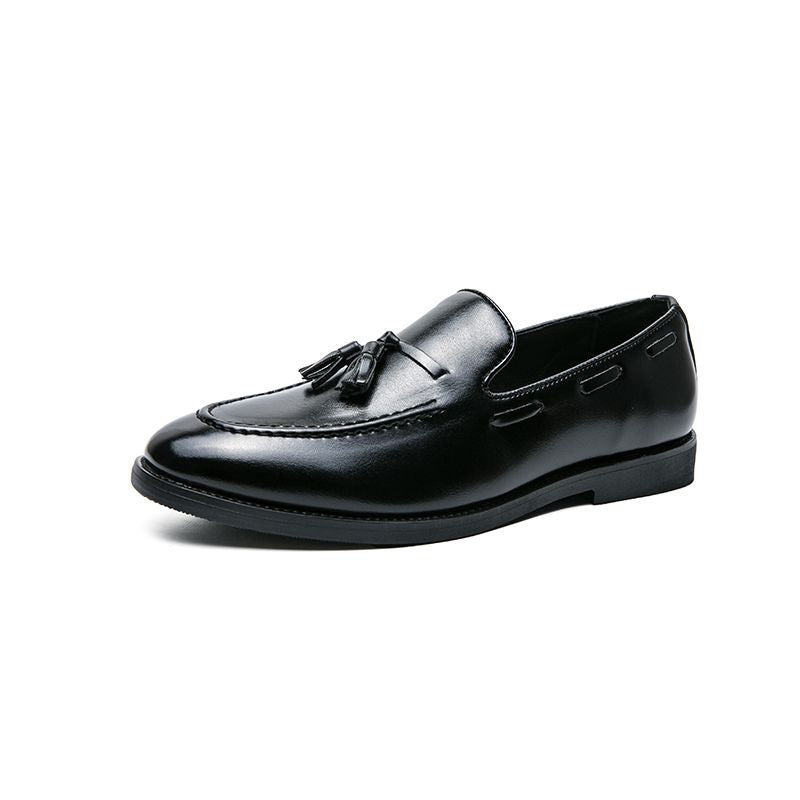 Springnew arrivalmenfashioncasual small leather shoes youth british style hairstylist groomsmen shoes k-styleeasiest for match men's shoes