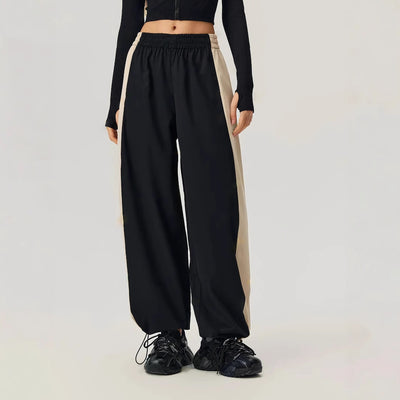 In stock-73166#  cross-border foreign trade women's clothing fashionins autumn and winter casual versatile jogger pants