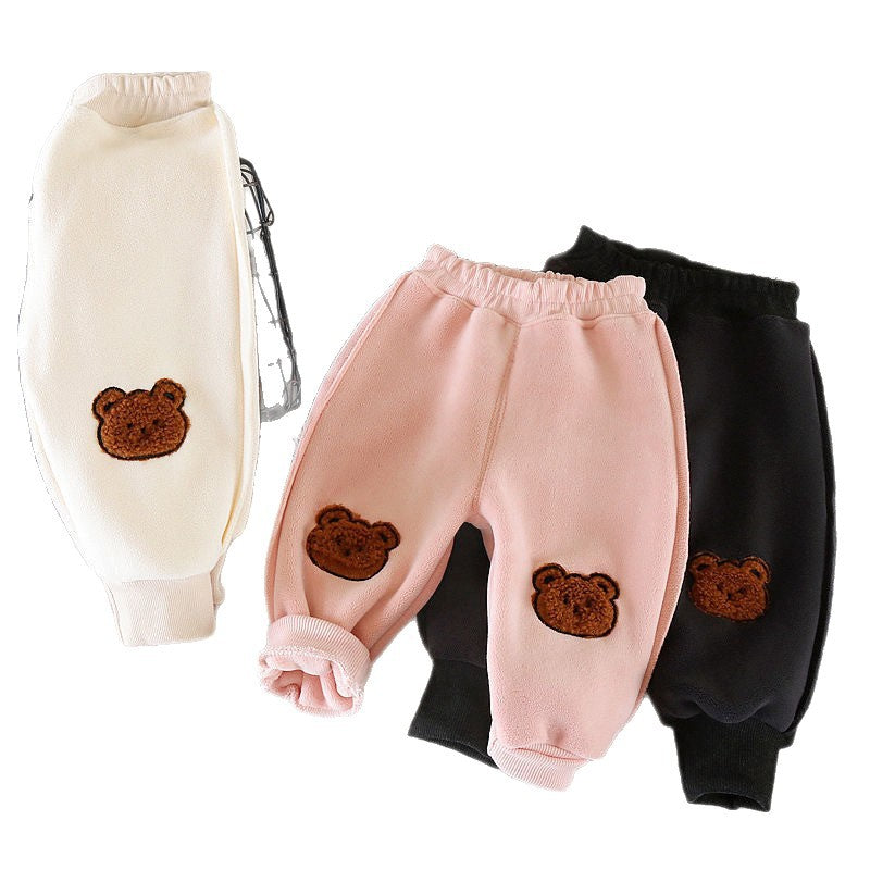 Children's pants:  fall/winter collection - boys' and girls' styles, sizes for toddlers to pre-teens, fleece-lined, warm and sporty. wholesale supply available