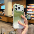 iphone 17 pro phone case, featuring a gradient tie-dye design, double-layer imd construction, and a new apple 15 drop-proof protective cover