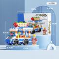 【food street building blocks】hot dog bread cart