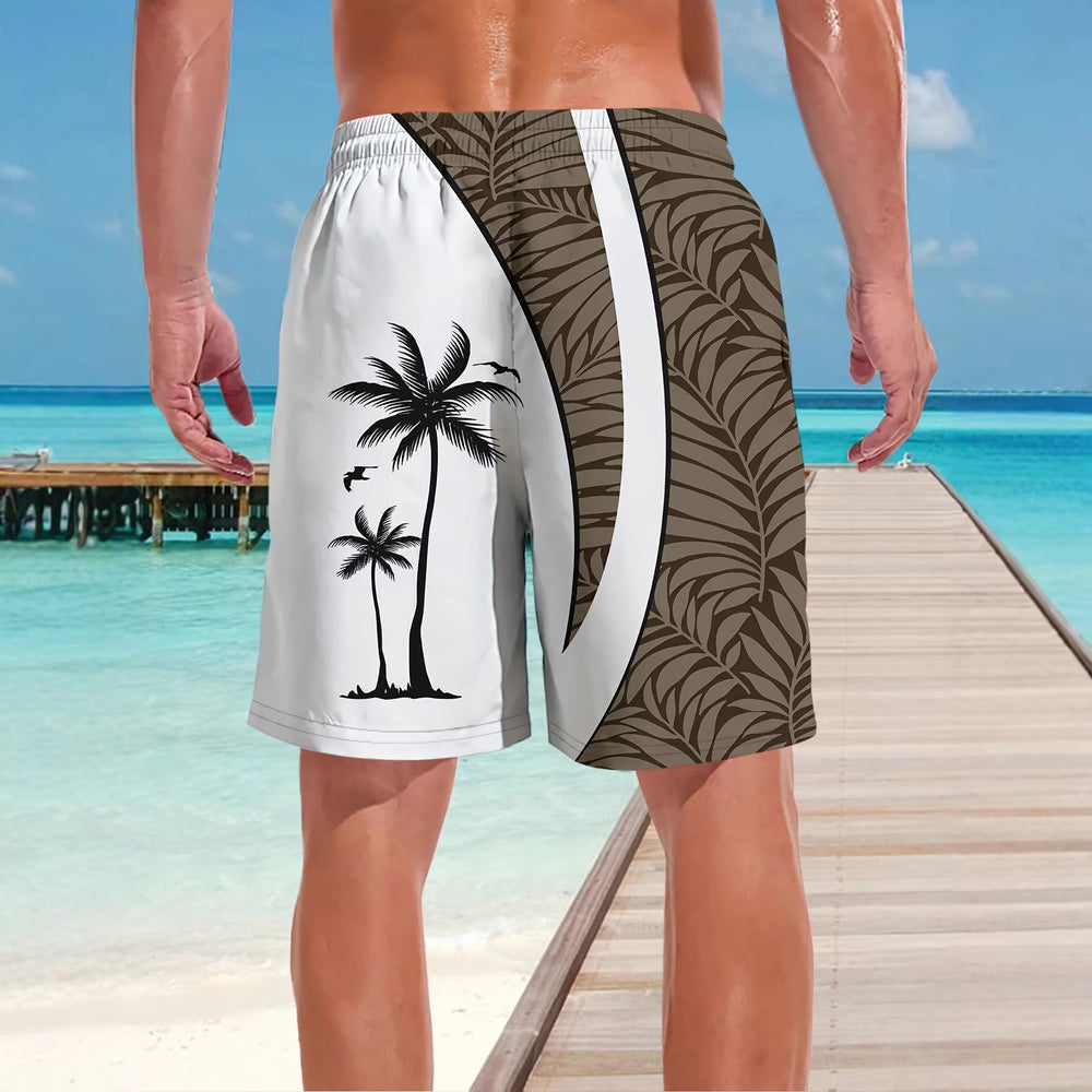 trending men's swim trunks, quick-dry swim shorts, casual athletic beach shorts, new european and american styles