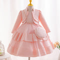 Export ready-made wholesale skirt three-piece wedding dress kids dress princess dress girl flower girl dress girl dress