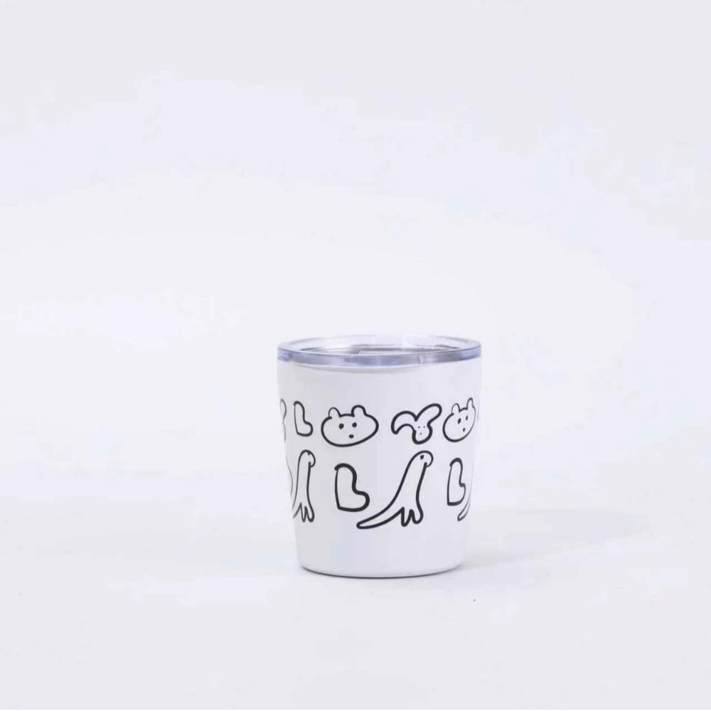 Source manufacturer 304 stainless steel milk thermos cup 14oz mini milk cup good-looking car thermos cup