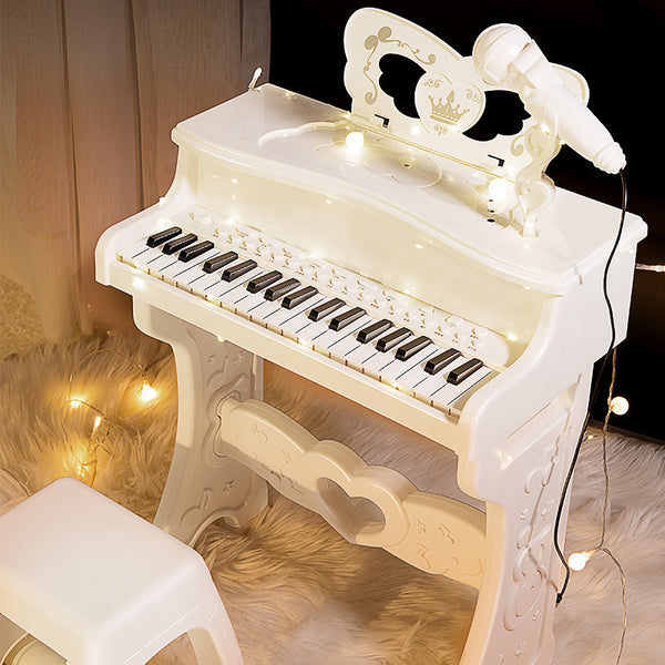 Children's music piano toy multi-functional electronic organ with microphone beginner practice piano wholesale gift girl