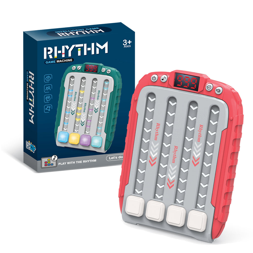 【half price clearance】rhythm master game console - puzzle game, level-based, stress relief, multiplayer battle, kids' toy