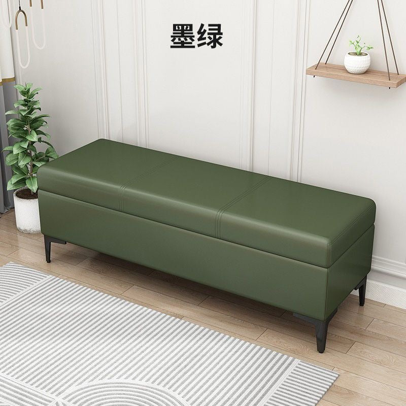 Simple storage stool storage stool box clothing store sofa stool foot stool for home shoe changing stool solid wood stool