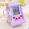 mini handheld arcade digital pet feeding kids toys nostalgic classic slot machine hanging ornaments gifts