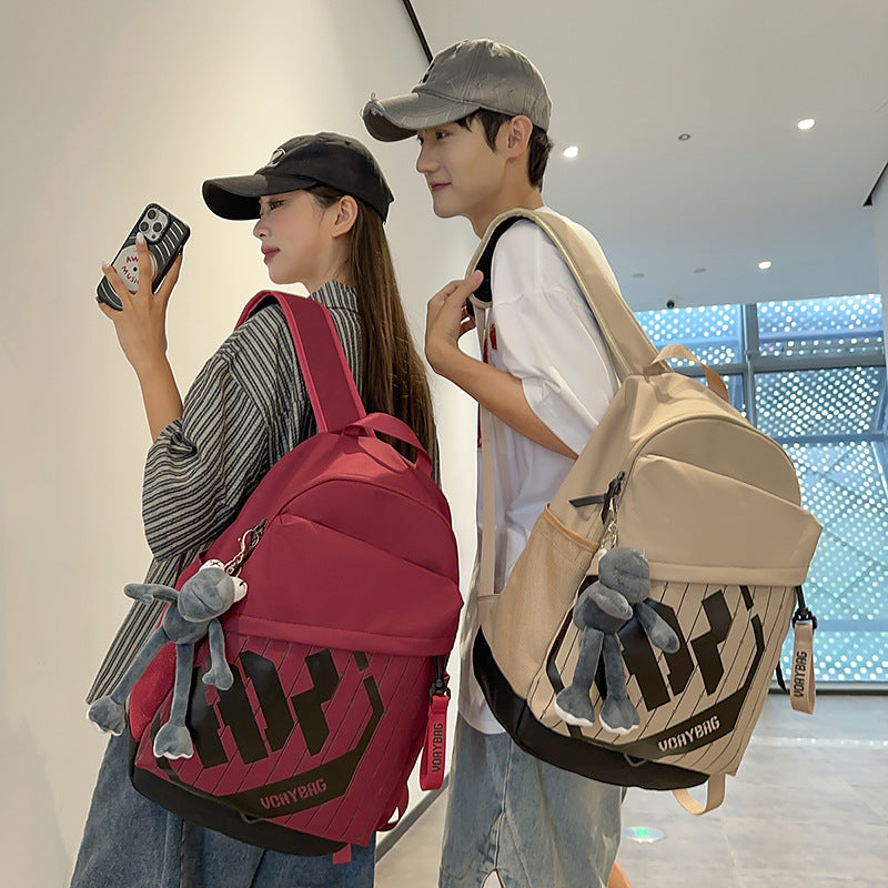 School bag boys 2025 new junior high school high school students large capacity strong durable backpack women high value backpack men