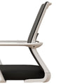 Minimalist computer chair - comfortable office chair for extended sitting, lumbar support, ergonomic design, ideal for meetings and negotiations