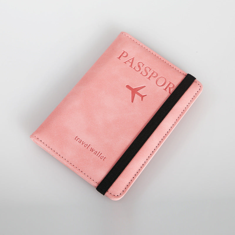 Passport Clip Photo Protective Case Passport Storage Bag Card Bag Document Storage Bag Passport Bag Travel Ticket Clip