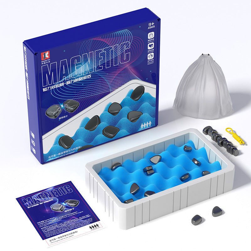 【half price clearance】kids' magnetic effect chess game - parent-child interactive tabletop battle chess educational toy wholesale