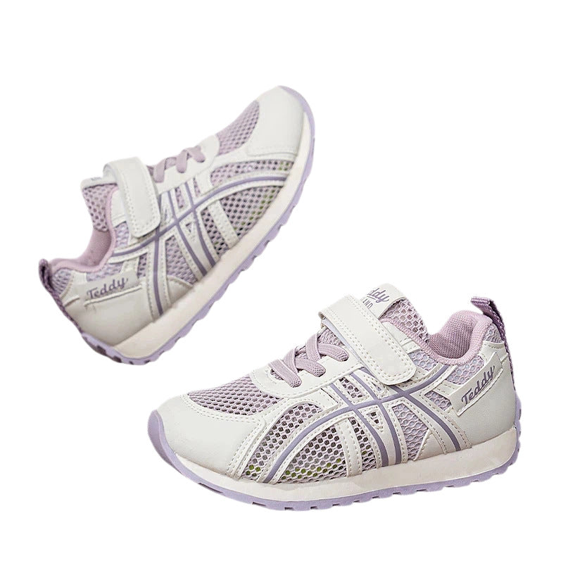 summer new kids' soft-soled sneakers: boys' anti-slip athletic shoes, lightweight running shoes for mid-to-large children, and aglet shoes