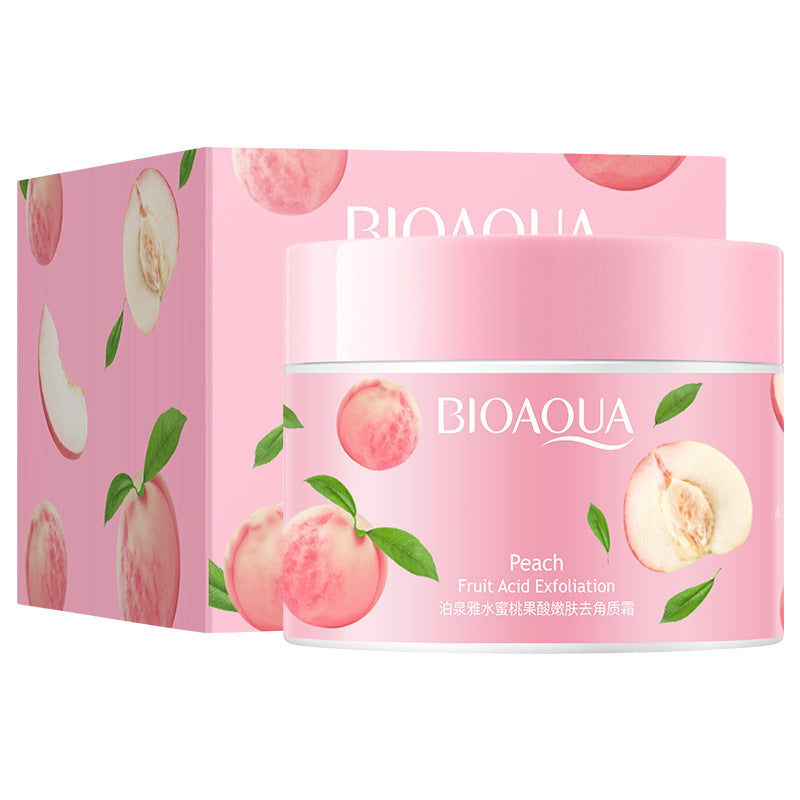 Boquanya Peach Acid Rejuvenation Exfoliating Cream Smooth Moisturizing Hydrating Fresh Smooth Facial