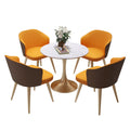 Luxury negotiation table and chair set - restaurant, hotel, reception sofa, one table four chairs, casual table and chairs, apartment small round table