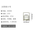 Portable lantern outdoor patio light waterproof outdoor minimalist modern landscape light garden villa lawn lamp