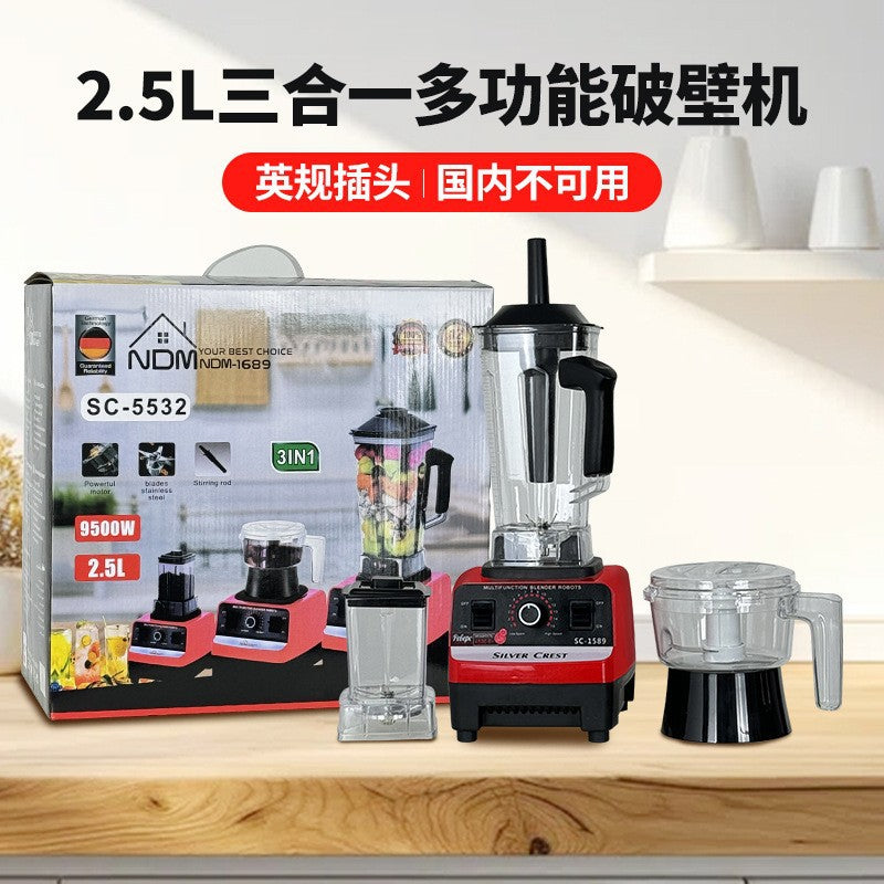 us standard grinder blender4500w double cup wall breaking blender ice crusher food supplement machine cooking machine