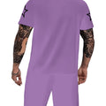 Men's casual tracksuit set, featuring a "32" number print, a popular cross-border european and american style