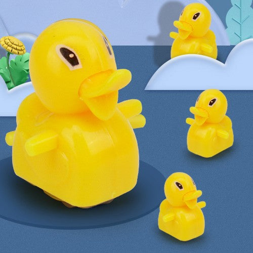 children's toy gift set featuring a large duck climbing stairs, an electric slide, a track car, and educational toys for babies. dropshipping available