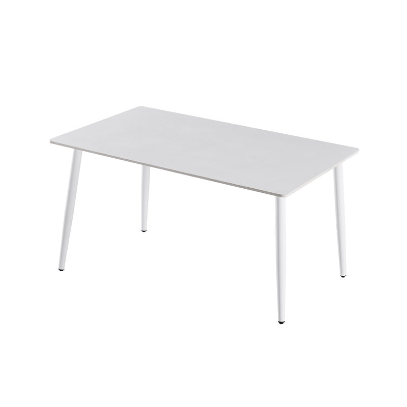 Rock slab dining table combination modern casual italian for home dining table small apartment rectangular simple dining table