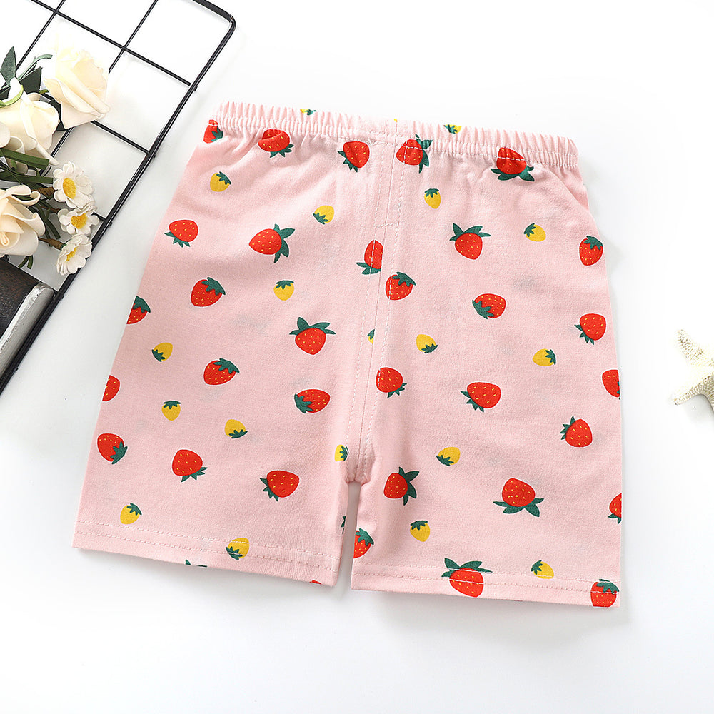 Summer kids' pure cotton shorts, baby pants, boys' and girls' all-cotton casual pants, toddler and child's undershirts - dropshipping available