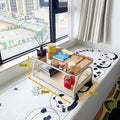 Bay window small table cream style tatami tea table window sill small coffee table three-piece bedroom low table balcony kang table