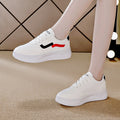 2024 spring new arrival: versatile white sneakers for women - casual athletic shoes with soft soles, spring/autumn bestseller