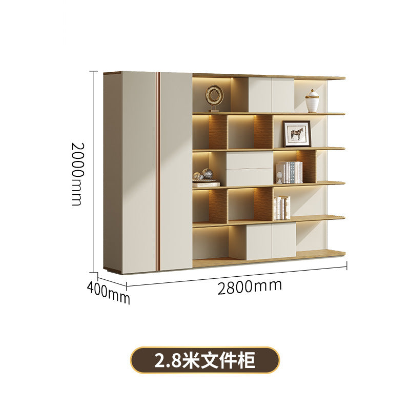 Boss table, desk, light luxury, senior sense of leadership, chairman, president, table and chair combination, designer, large class desk woman