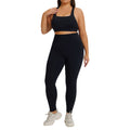 new plus size activewear set - women's cloud-soft, quick-dry, breathable workout outfit for running, training, and yoga