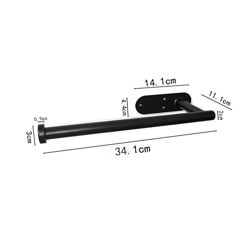 product towel rack punch-free bathroom storage rack bathroom 304 stainless steel towel bar clothes hook pendant