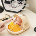 Powder puff storage box, convenient dust-proof beauty egg, skin care product makeup box with lid, cotton pad sponge egg storage box