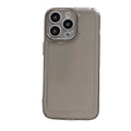 Suitable for apple 17promax transparent mobile phone case iphone16tpu anti-fall 15 space all-inclusive 13 protective cover