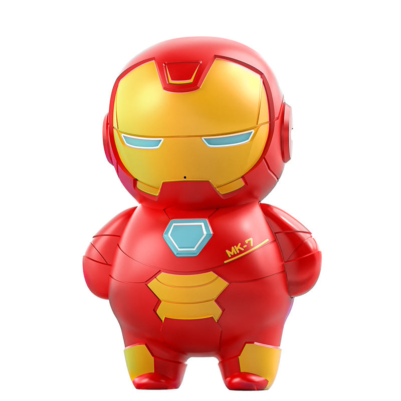 New trendy tiktok q-version hero water gun - press-action water gun toy for kids - water spraying gun for water splashing festival and beach fun for boys