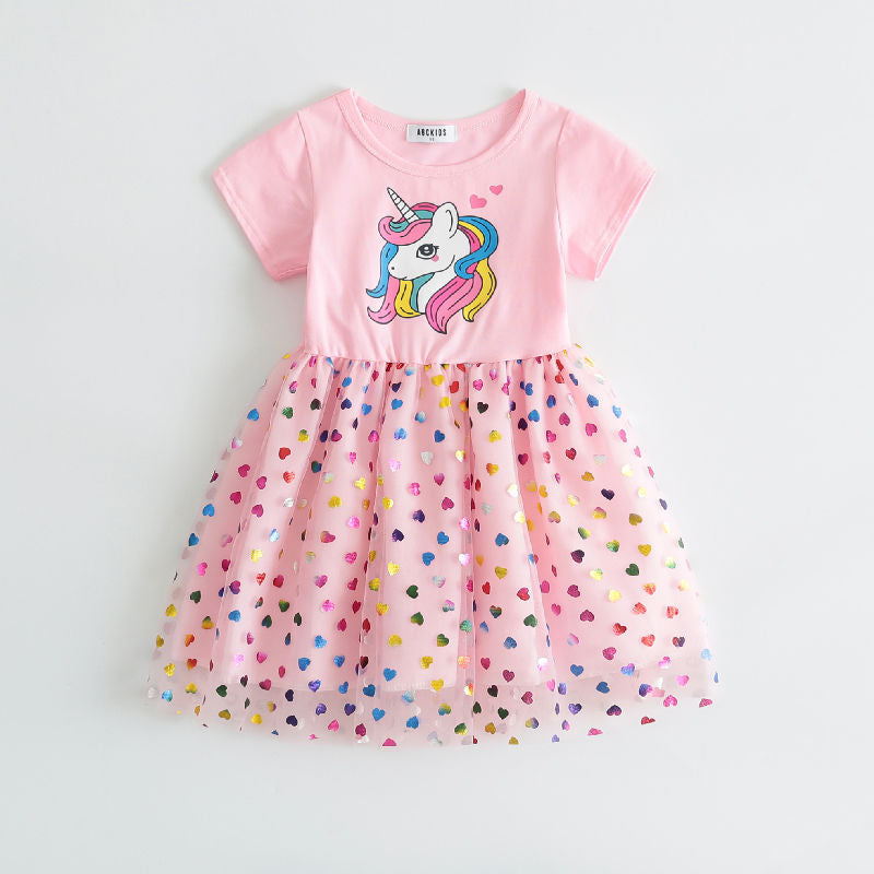 Girls' summer dresses: new  styles - chic dresses for little girls, summer princess sundresses, tulle slip dresses