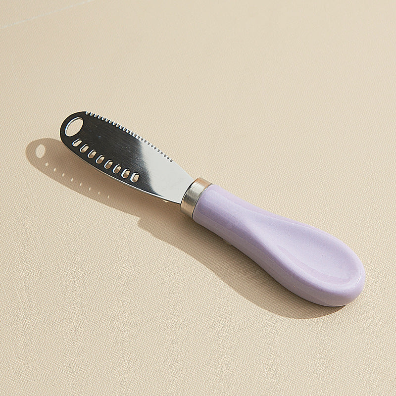 creative cheese spreading knife original cartoon style dopamine color butter knife afternoon tea spreading knife wholesale